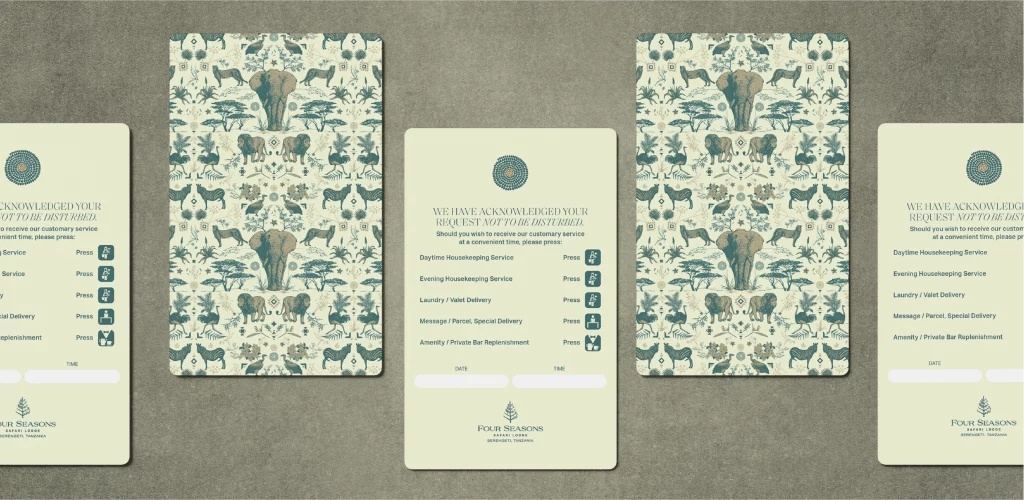 Printed collateral set