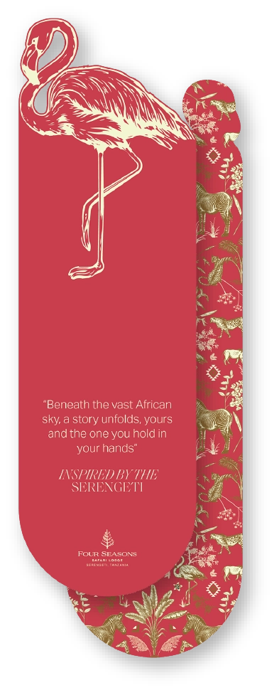 Illustrated bookmark