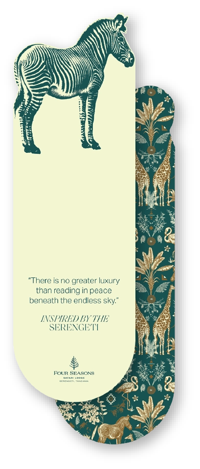 Illustrated bookmark