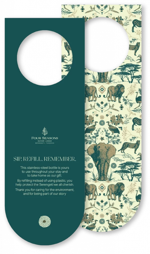 Branded guest gift
