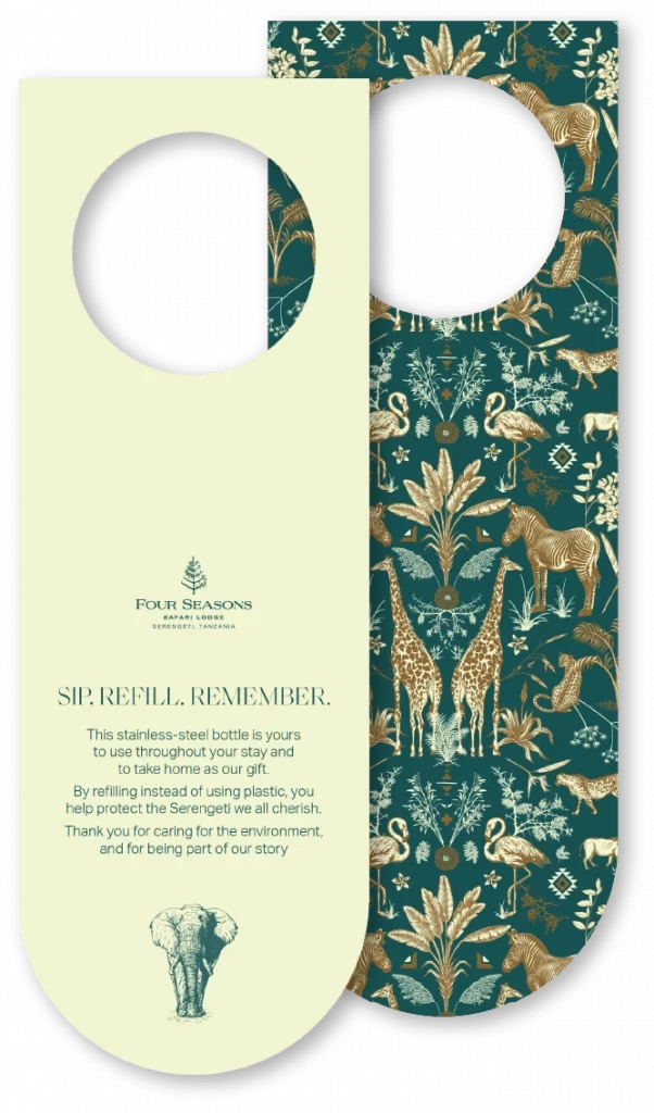 Branded guest gift