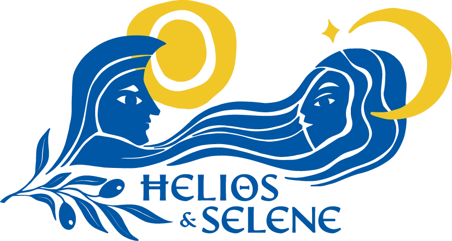 Helios and Selene restaurant logo