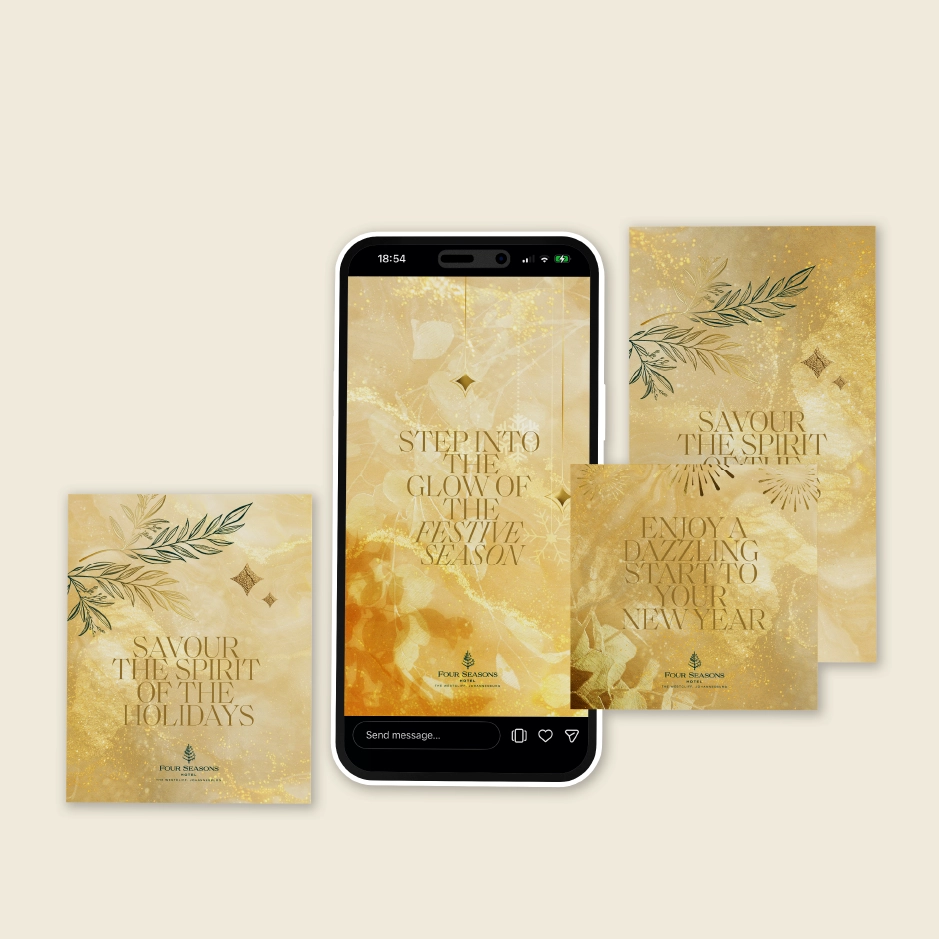 Botanical illustration collateral