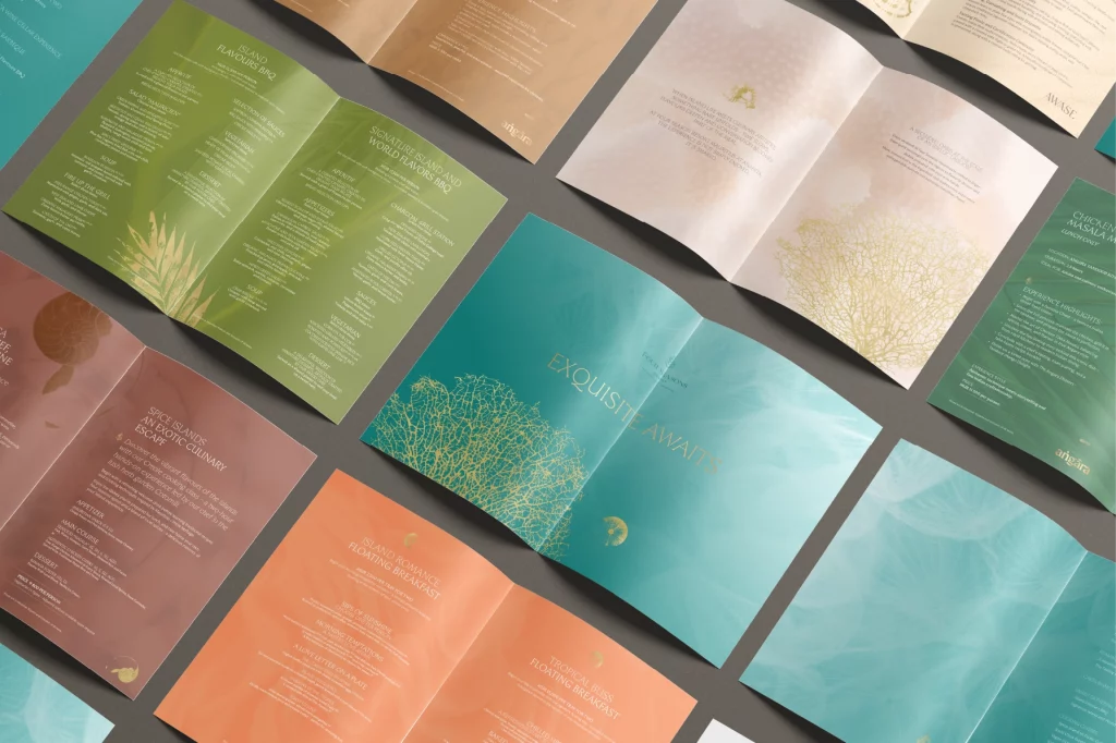 Printed collateral set