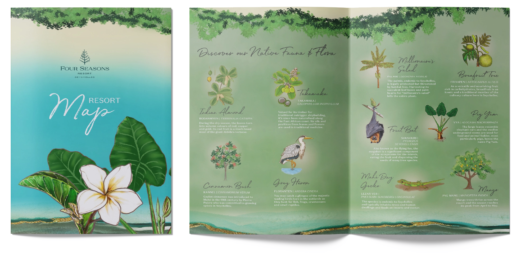 Resort collateral piece