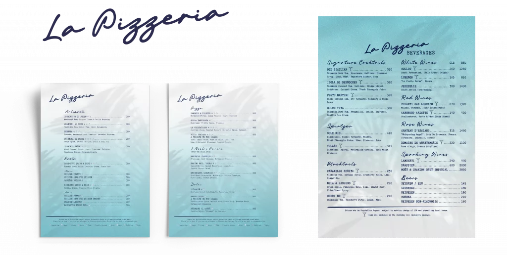Food and beverage collateral