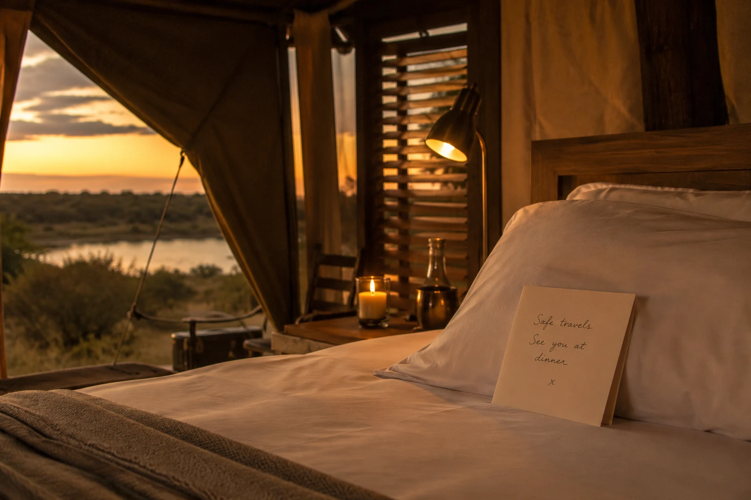 Africa — safari game reserves and Cape wine farms